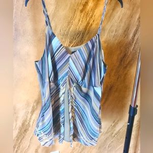 Lane Bryant green & brown tank top size 20